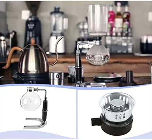Japanese Style Siphon Coffee Maker Tea Siphon Pot Vacuum Coffeemaker Glass Type Coffee Machine Filter - Image 4