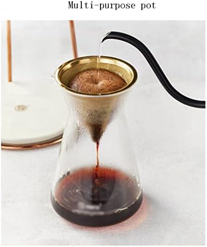 JITEM Cafetera Glass Ice Dripper Maker Manual Household Drip Coffee Hand-Brewed Cold Brew Pot with Filter Adjustable Water Flow Coffee Maker for Coffee or Tea - Image 6