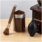 Coffee Cleaning Brush, Compatible with JUSTINLAU, Wood Handle - Image 2