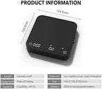 Digital Coffee Scale, Rechargeable Espresso Scale with Tare Function, 0.1g Precision, LED Display, Manual/Automatic Timing for Espresso and Pour Over Brewing - Image 5