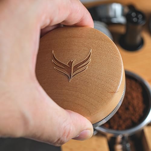 54mm Espresso Distributor for Breville Portafilters Maple - Image 5