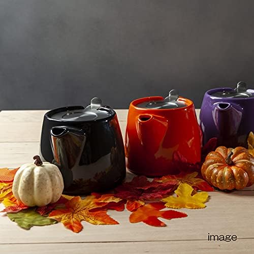 FORLIFE Stump Teapot with SLS Lid and Infuser, 18-Ounce, Black Graphite - Image 3