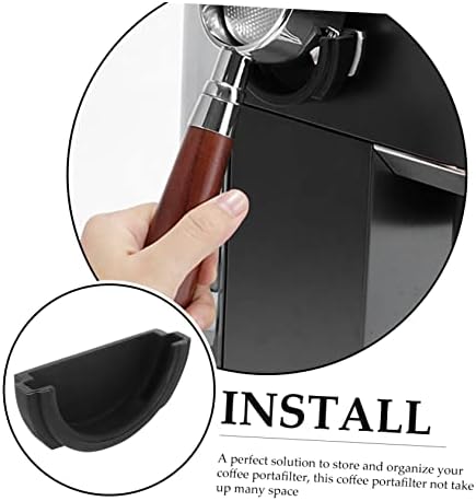 STOBAZA 5pcs Magnetic Espresso Portafilter Stand Coffee Filter Holder Tool Rack - Image 5