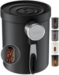 Veken Electric Vacuum Coffee Canister with Window, Auto-Seal Container,14OZ by Veken
