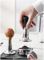 Constant Pressure Coffee Tamper 51mm 53.35mm 58.5mm The Force Tamper Impact Espresso Tampers with Calibrated Spring Loaded(53.35mm) - Image 2