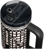 STANLEY Quencher ProTour Flipstraw Tumbler, 30 oz, Salt Papel Picado - Image 3