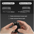 51/53/58mm Espresso Tamper And Coffee Distributor With Tamping Mat And Cleaning Brush Set Professional Leveler Tools(53mm Distributor) - Image 5