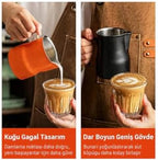 Stainless Steel Pitcher 500 ml for Coffee Milk Frothing Pot Durable and Easy to wipe appropriate for Baristas and Home Use - Image 3