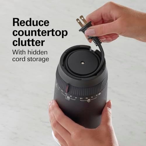 Hamilton Beach Custom Grind Electric Coffee Grinder For Up To 14 Cups - Image 7
