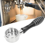 Coffee Portafilter 54mm Coffee Bottomless Portafilter for Breville 8 Series Coffee Machine (Black) - Image 7