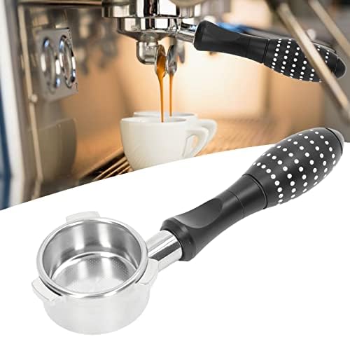 54mm Coffee Bottomless Portafilter for Breville 8 Series (Black) - Image 7
