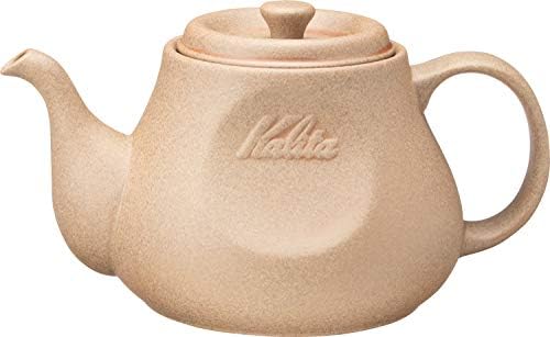 Kalita HASAMI & Kalita #35199 Coffee Pot, 23.7 fl oz (700 ml), Hasami Ware Sandstone, Brown by Kalita