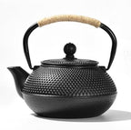 Without Coating Cast Iron Teapot Tetsubin with Stainless Steel Filter Tea Kettle Iron Tea Gift for Adult Father Mother Family,0.6L by XHPBCG