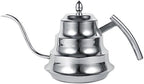 Pour Over Coffee Kettle, Premium Stainless Steel Gooseneck Tea Kettle for Drip Coffee, French Press and Tea (Silver) by EVTSCAN