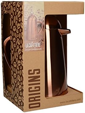 La Cafetière Thermique Insulated 8-Cup Cafetière French Press Coffee Maker, Steel – 1 L (1¾ pints) - Image 3