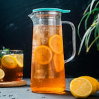 1.5L Fruit Infuser Water Pitcher-In Tea Infuser & Stainless Steel Candle Warmer Base - 500ml, Premium Gift Set for Tea Lovers, Perfect for Brewing and Keeping Tea Warm (1500ml) - Image 3