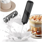Handheld Electric Milk Frother, Stainless Steel Whisk - Image 6