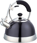 3077-BK Uniware Heavy Duty Stainless Steel Whistling Kettle (Black) by UWUNIWARETHENAMEYOUTRUST