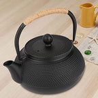 Cast Iron Teapot Japanese Tetsubin Tea Kettle with Infuser Japanese Tetsubin Kettle Stovetop Tea Kettle Hot Water Kettle for Long Lasting Flavor 800ml - Image 3