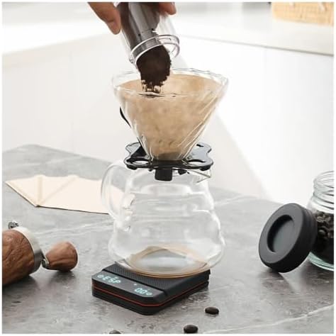 Portable Digital Coffee Scale – Rechargeable High-Precision Kitchen Scale with Timer 2kg/0.1g Accuracy for Pour-Over, Espresso - Image 5