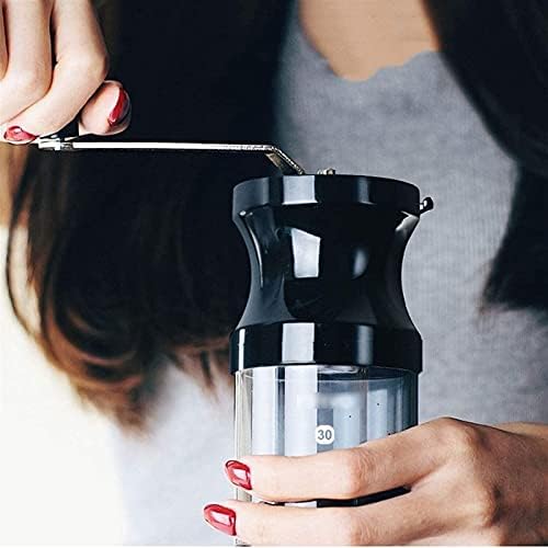 Manual Coffee Grinder Ceramic Burr. Coffee Grinder Grinder Adjustable Setting Portable Hand Crank Coffee Bean Conical Mill for French Press Coffee - Image 3