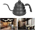 Pwshymi Stainless Steel Gooseneck Kettle, PTFE Coffee Pot with Ergonomic Handle and 3 Layer Composite Base, for Gas Electric Induction Stove Pour Over Coffee Maker (1L) - Image 6