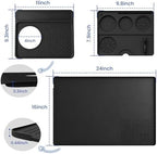 3-in-1 Silicone Mat for Breville Espresso Machine 870/880: Coffee Bar Mat + Top Mat + Tamping Mat – Food-Grade Silicone, Waterproof, Non-Slip, Heat-Resistant, Breville Espresso Machine Accessories - Image 7