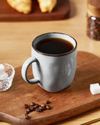 famiware Coffee Mugs Set of 4, Ocean Square 13oz Coffee Cup Set with Handle - Image 2