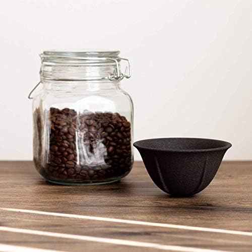 Arita Ware NS-02 Coffee Filter, Ceramic, New Ceramic Filter, Small, Diameter Approx. 4.2 x Height 2.2 inches (10.7 x 5.5 cm), Eco Dripper, Made in Japan - Image 4