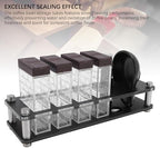 Asixxsix Coffee Bean Storage Tubes, 4 Tubes Single Dose Coffee Bean Cellars Accurate Coffee Storage Container with Spraying Bottle for Keep Fresh Dose Container, Espresso Bean Cellars - Image 5