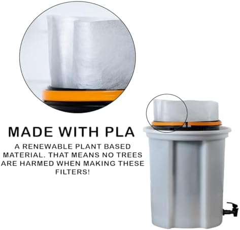 SNAP! Cold Brew Filter Bags, 17 x 20 in, 50 Count, for Toddy Coffee Makers - Image 5