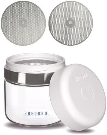 Bean Care System Bundle – Smart Coffee Canister with One-Touch Vacuum Seal & Dual-Mesh Stainless Steel Sifter for Fresh Storage & Consistent Grinds – Cold Brew & Espresso Ready - Image 6