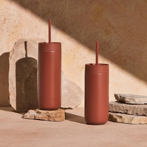 Fellow Carter Cold 20 oz Ceramic Lined Insulated Tumbler with Straw Lid - Image 6