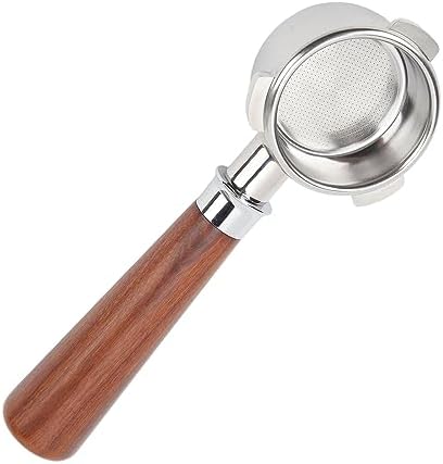 Fabater Stainless Steel Bottomless Portafilter 54mm Naked Handheld Portafilter for 8 Series 870 880 Coffee Machine, Detachable Design with Clear View (#1) - Image 3