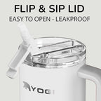 YOGI 24oz Tumbler with Straw - Polar - Image 5