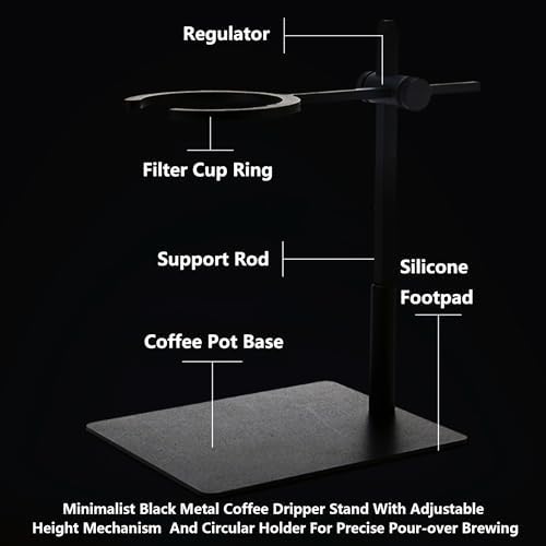 Pour Over Coffee Station Coffee Dripper Stand Stainless Steel - Image 2