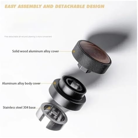 51/53/58.35mm Gravity Spring Coffee Distributors Coffee Tamper Adjustable Depth Calibrated Espresso Tamper Coffee Accessories(51mm Gravity) - Image 6