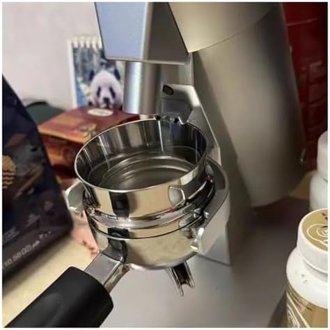 58MM Espresso Dosing Ring Portafilter Funnel Funnel Stainless Steel Metal - Image 4