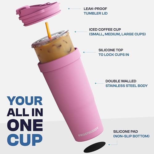 Frost Buddy Togo Buddy 30oz Tumbler - Insulated Stainless Steel (White) - Image 3