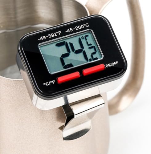 Digital Thermometer Stainless Steel for Coffee Milk, Portable Instant Read - Image 6
