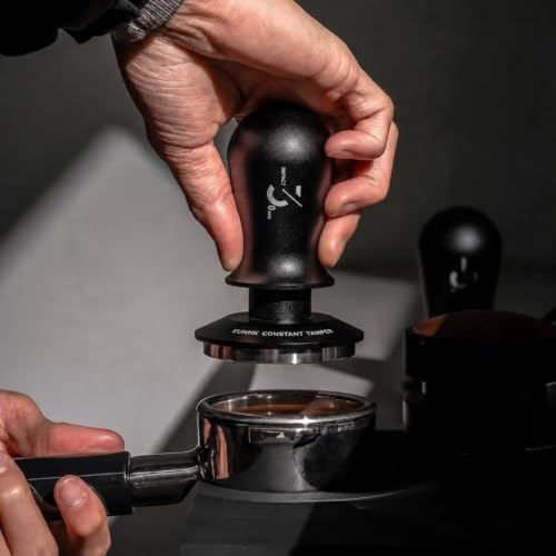58mm Espresso Tamper, Spring Loaded Coffee Tamper, 30lb Calibrated Tamper Tool Espresso, Triple Spring Design with Sound Feedback, 58.35mm Threaded Base for Home and Professional Baristas - Image 3
