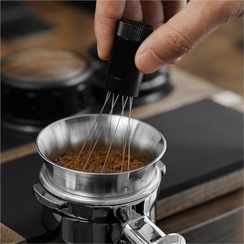 51mm/53mm/54mm/58mm Stainless Steel Espresso Coffee Dosing Funnel Ring Universal Portafilter Barista Tool(2pcs 53 or 54mm) - Image 6