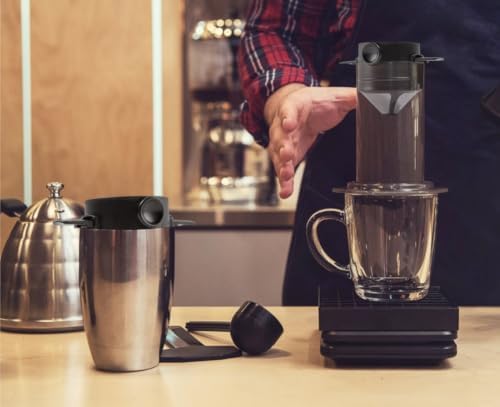 304 Stainless Steel Portable Reusable Coffee Dripper Holder - Image 4