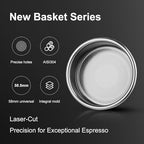 MischiefWorkshop 58mm Precision Espresso Filter Basket – 2919 or 1709 Holes, High-Flow Stainless Steel Portafilter Insert for Espresso Machines – Classic/Spirit/Nazca (Nazca) - Image 2