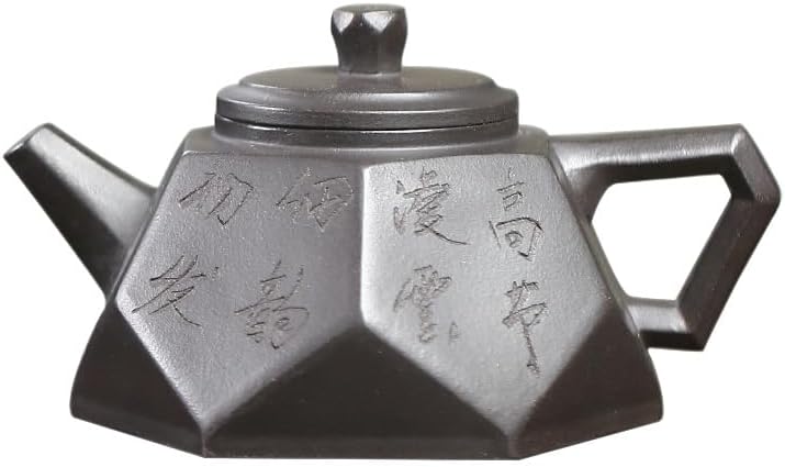 Tea Pots For Loose Tea Chinese Retro Classic Purple Clay Pot Home Office Teapot Retro Style Tea Set Suitable For Most Teas Tea Infuser Pot(A.) by Unknown