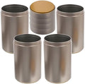 SHINEOFI Tea Tin Canisters Tinplate Xmas with Airtight Lids 4pcs by Unknown