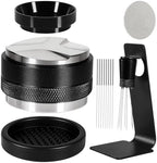 Espresso Accessories Kit 53.5mm, Coffee Distributor and Tamper Leveler by BZONE