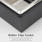 Espresso Knock Box, Stainless Steel Coffee Bag Container, With Steel Bracket And Noise Reducing Rubber Ring (L) - Image 4