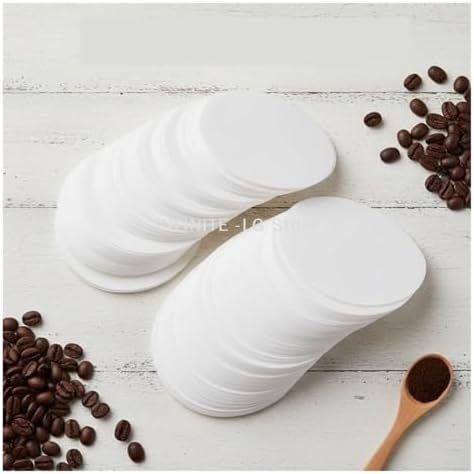 Unbleached Filter Paper (100/500pcs), 51/53/54/58mm - Preferred For Screen Portafilter(53mm 100pcs) - Image 2