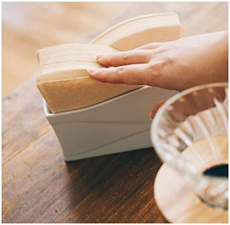 10 X Hario V60 Size 01 40-Count Boxed Coffee Natural Paper Filters, 10 Boxed Value Set (Total of 400 Sheets) - Image 5